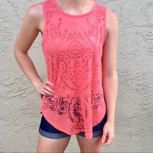 Patterned Tank Top